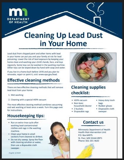 Cleaning Up Lead Dust in your Home